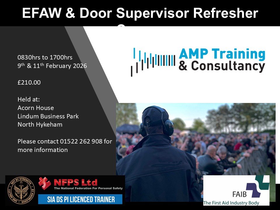 Door Supervisor Refresher Course